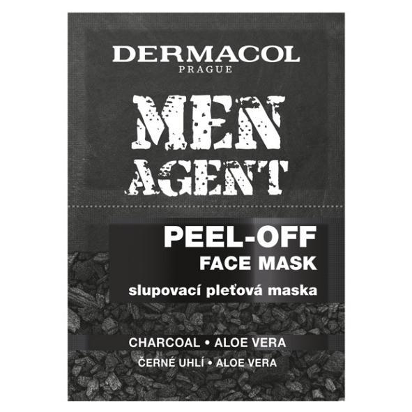 DERMACOL Men Agent Zlupovacia pleťová maska 2 x 7,5 ml