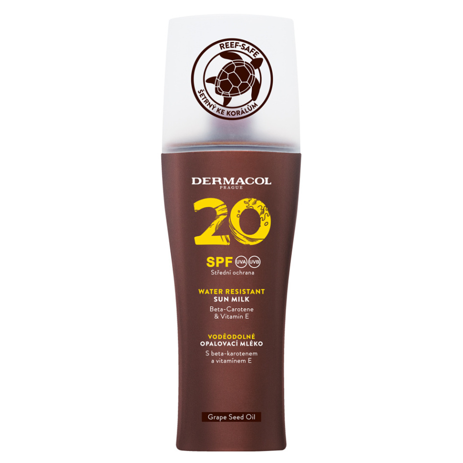 DERMACOL Sun Mlieko na opaľovanie SPF 20 200 ml