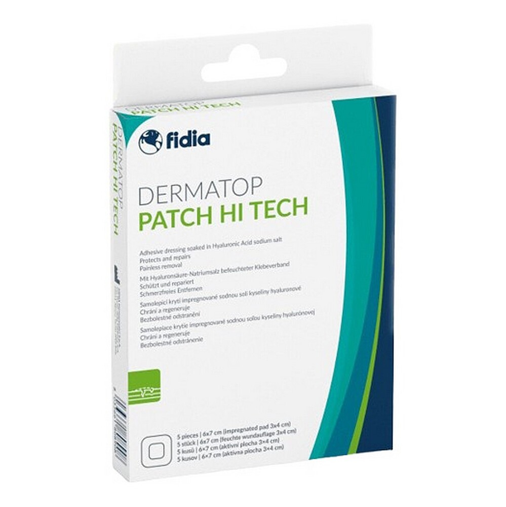DERMATOP patch hi tech 6x7cm 5 kusov