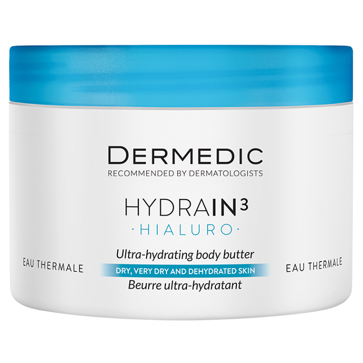 E-shop DERMEDIC Hydrain3 Hialuro telové maslo 225 ml