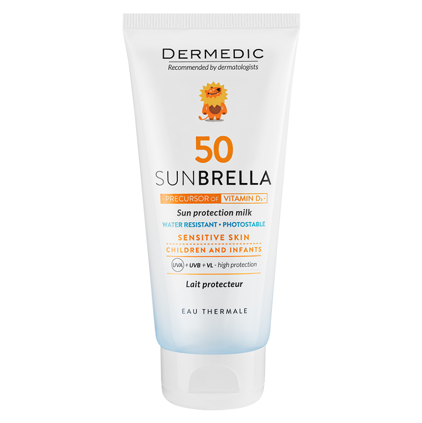 E-shop DERMEDIC Sunbrella Baby mlieko na opaľovanie SPF50 100 g