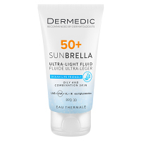 DERMEDIC Sunbrella Emulzia kuperózna a hyperreaktívna pleť SPF50+ 40 ml