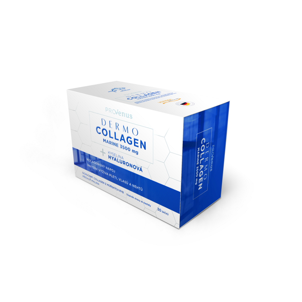 DERMOCOLLAGEN Marine ProVenus s malinovou príchuťou 30 sáčkov kúpite na Mojalekaren.sk