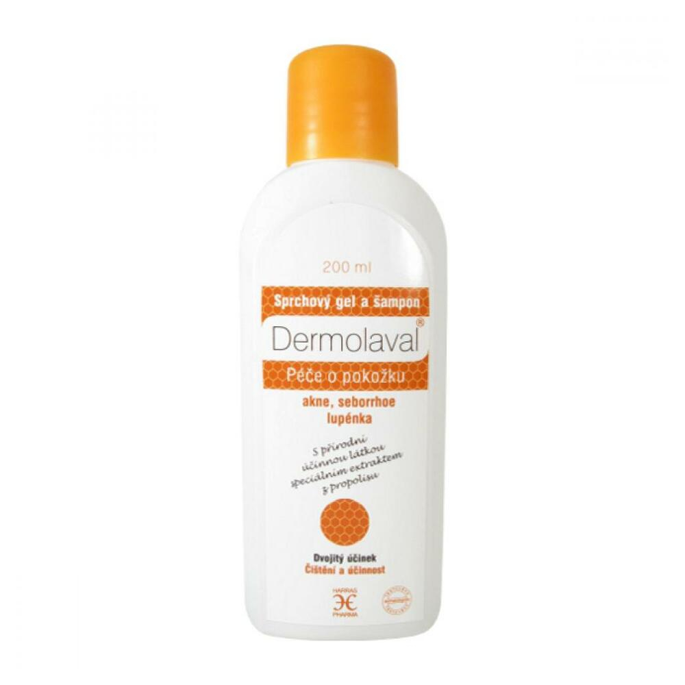 E-shop DERMOLAVAL sprchový gél a šampón 200ml