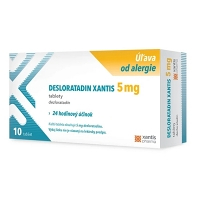 DESLORATADIN XANTIS 5 mg 10 tabliet
