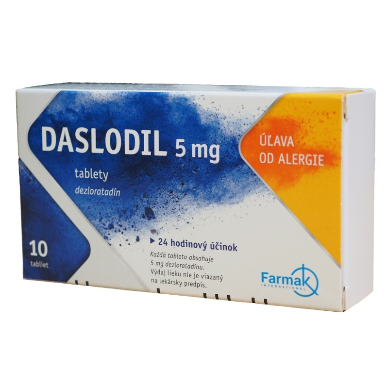 E-shop DASLODIL 5 mg 10 tabliet