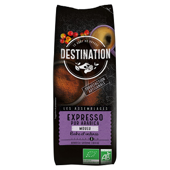 DESTINATION Káva mletá espresso BIO 250 g