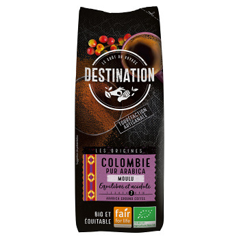 DESTINATION Káva mletá Kolumbia BIO 250 g