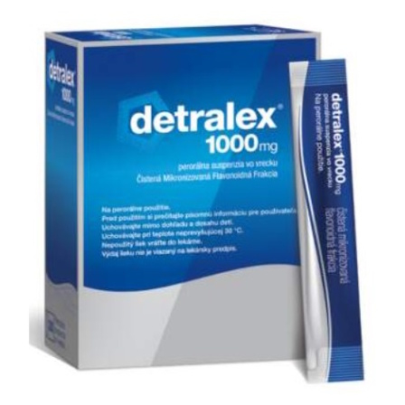 DETRALEX 1000 mg perorálna suspenzia vo vrecku 30 kusov kúpite na Mojalekaren.sk