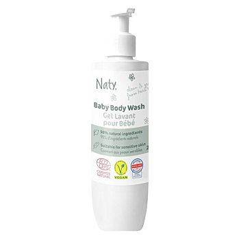 ECO BY NATY Detské tekuté mydlo 240 ml (Mydlá a sprchové gély) - Prírodné, Hypoalergénny, Zvláčňujúci, Netestované na zvieratách