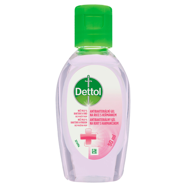 E-shop DETTOL antibakteriálny gél na ruky s harmančekom 50 ml