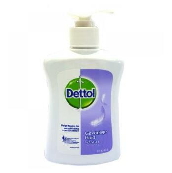 DETTOL Tekuté antibakteriálne mydlo Sensitive - citlivá pokožka 250 ml