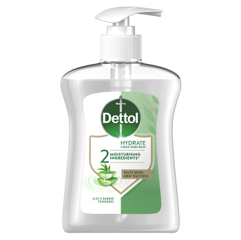 DETTOL Antibakteriálny hydratačný 250 ml (Tekutá mydlá) - Antibakteriálne