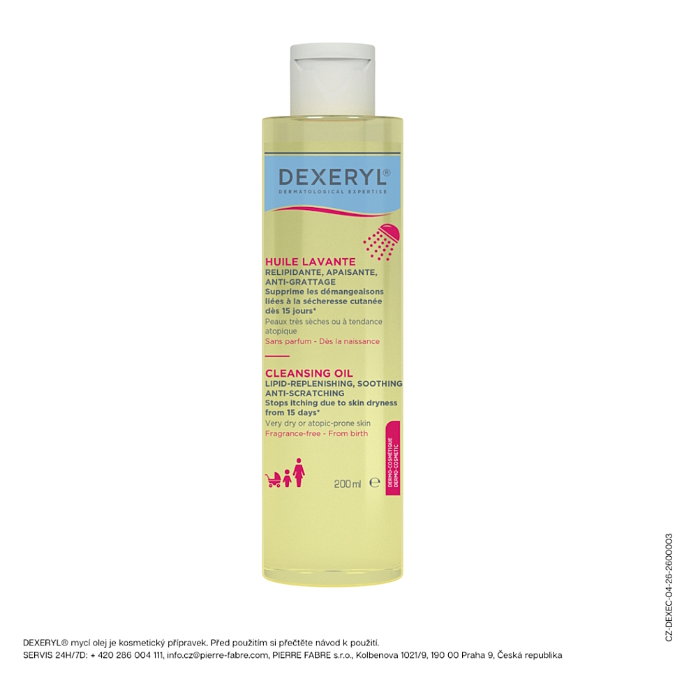 DEXERYL Umývací olej 200 ml