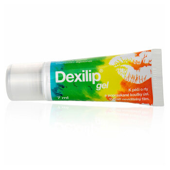 DEXILIP gel na popraskané kútiky úst 7 ml