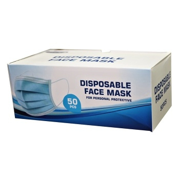 DFM Jednorázové ochranné rúško 50 ks (Jednorazové rúška)