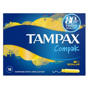 TAMPAX  tampóny Compak Economy Regular 16 kusov