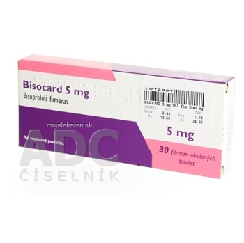 BISOCARD 5 mg tbl flm (blis.Al/PVC) 1x30 ks