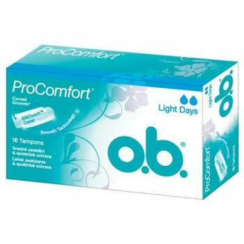 Tampony o.b.® ProComfort™ Light Days 16 kusov