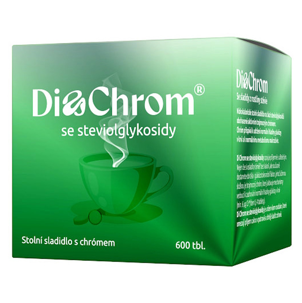 E-shop DI CHROMSe steviolglykozidy stolné sladidlo 600 tabliet