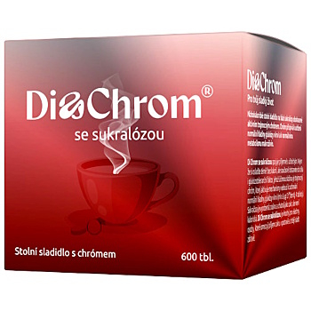 Di Chrom se sukralózou stolní sladidlo tbl.600 (Tabletové sladidlá) - DIA