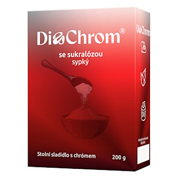 DI CHROM So sukralózou sypký stolové sladidlo 200 g (Sypké sladidlá) - DIA