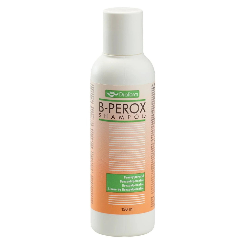 E-shop Diafarm Benzoylic peroxide šampón pre psov 150 ml