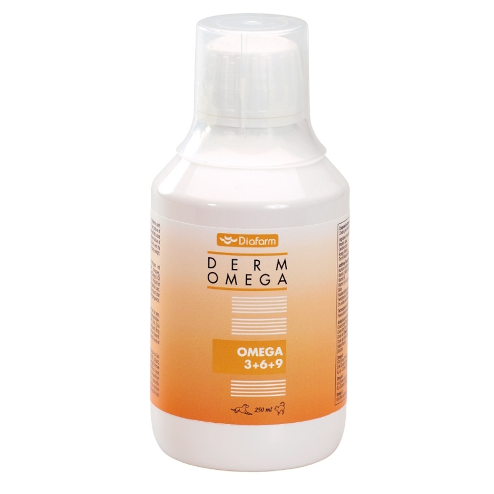 E-shop Omega 3 + 6 na srsť pes a mačka dávkovač 250ml