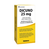 DICUNO 25 mg tablety 30 ks