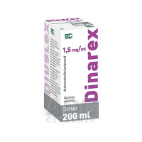 DINAREX 1,5 mg sirup 200 ml