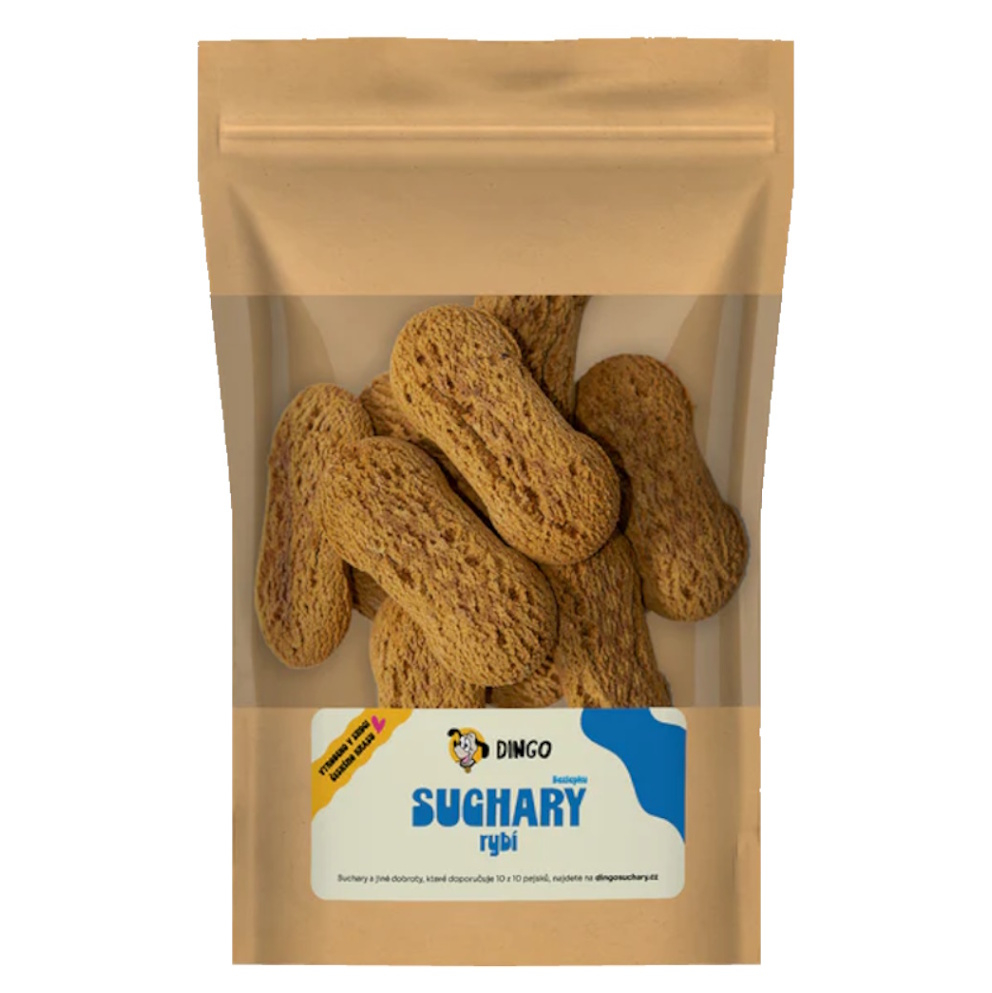 E-shop DINGO Sucháre rybie bezlepkové 250 g