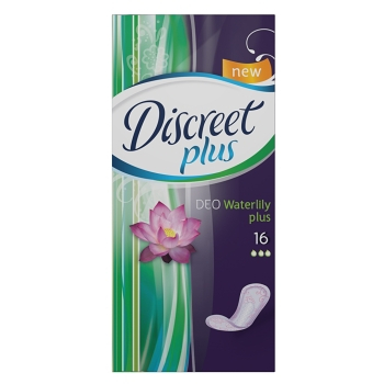 Discreet intímky plus 16ks water lily