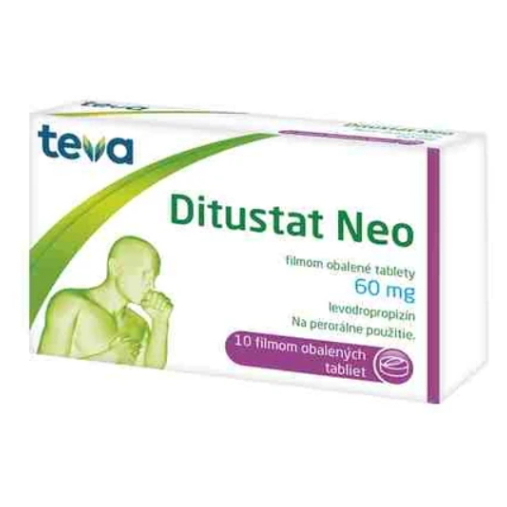 Ditustat Neo filmom obalené tablety 60 mg 10 tabliet kúpite na Mojalekaren.sk