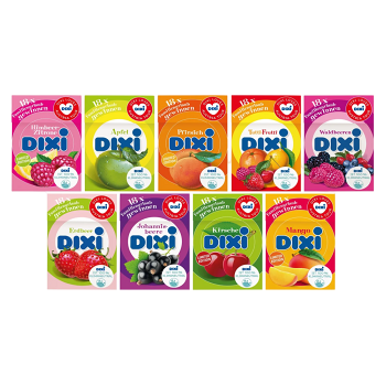 DIXI Hroznový cukor so 7 vitamínmi 45 g (Hroznový cukor) - DIA, Vitamínové