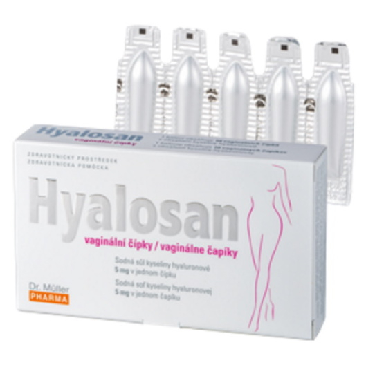 DR. MÜLLER HYALOSAN vaginálne čapíky 10 ks kúpite na Mojalekaren.sk