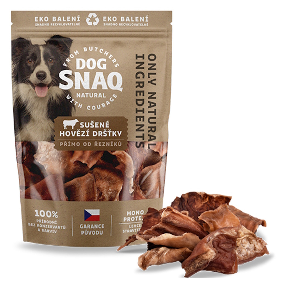 E-shop DOG SNAQ Hovädzie držky sušené 100 g