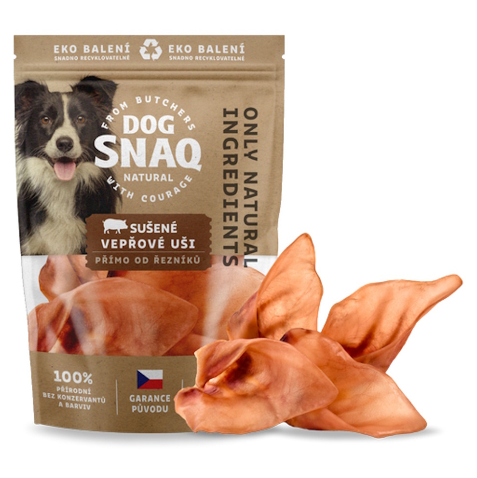 E-shop DOG SNAQ Bravčové ucho sušené 4 ks