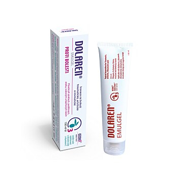 DOLAREN Emulgel proti bolesti 100 ml (Na bolesť chrbta) - Chladiace