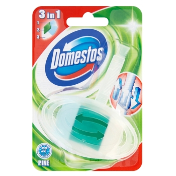 DOMESTOS wc blok pine, 40g klietka (WC bloky)