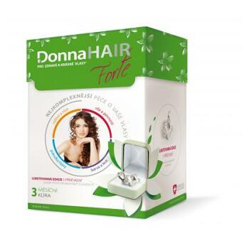 Donna Hair Forte 3mesačná kúra 90 kapsúl + prívesok Swarovski