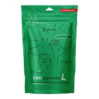CURE POINT CBD Dental Care L Maškrty pre psov 100 g