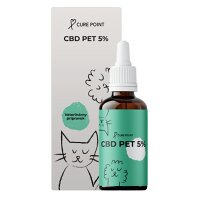 CURE POINT CBD Pet 5% Olej pre psov, mačky a kone 10 ml