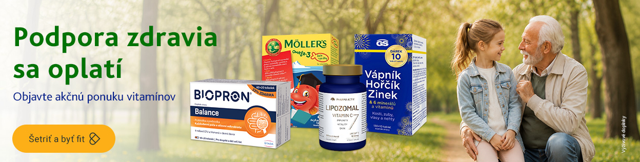 Výživové doplnky a vitamíny v akcii