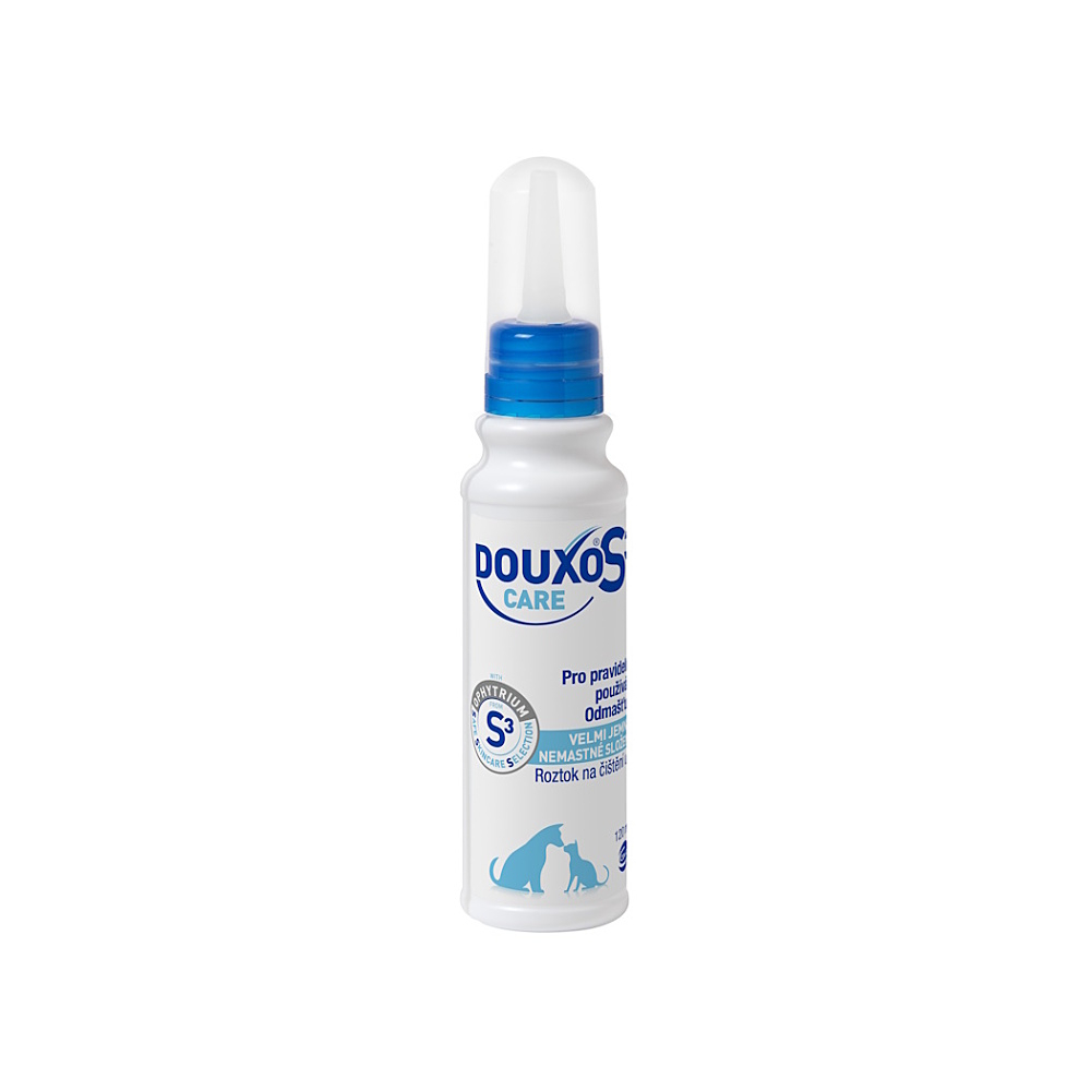 DOUXO S3 Care roztok na čistenie uší 120 ml