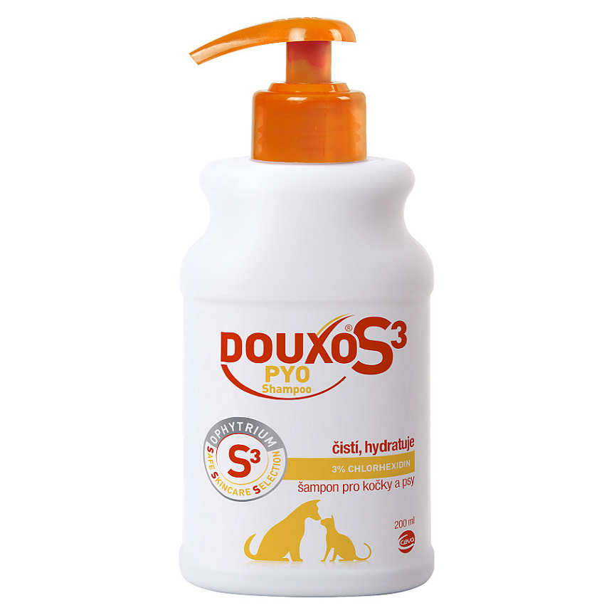 DOUXO S3 Pyo šampón pre psov a mačky 200 ml kúpite na Mojalekaren.sk