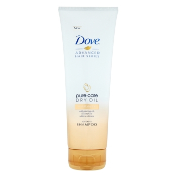 DOVE Pure Care Dry Oil šampón 250 ml