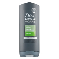 DOVE Men + Care Extra Fresh sprchový gél na telo a tvár 400 ml