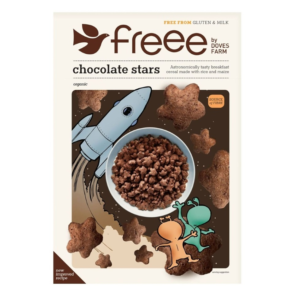 E-shop FREEE Čokoládové hviezdičky bez lepku BIO 300 g