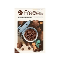DOVES FARM-FREEE Čokoládové hviezdičky bez lepku 300 g BIO
