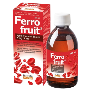 DR. MÜLLER Ferrofruit 245 ml (Železo) - Viaczložkové